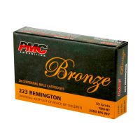 PMC – Bronze .223REM 55Gr. FMJ-BT 20rds.