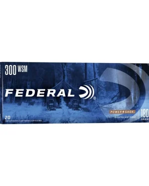 Federal – Power-Shok 300 WSM, 180Gr. JSP 20rds.