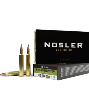 Nosler – 300 RUM 180gr Expansion Tip 20rds.