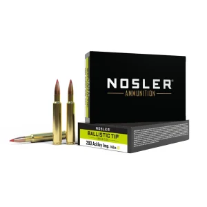 Nosler – 280 Ackley Improved 140gr Ballistic Tip 20rds.