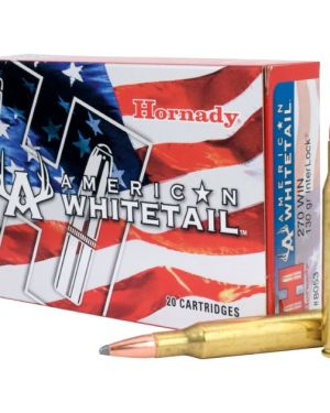 Hornady – 270 Win 130gr. InterLock SP American Whitetail 20rds.