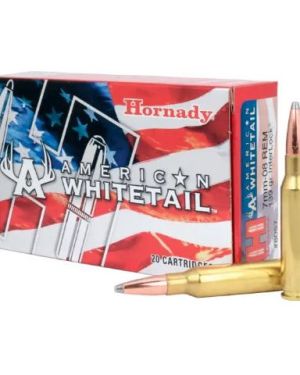 Hornady – 7mm‑08 Rem 139gr. InterLock SP American Whitetail 20rds.