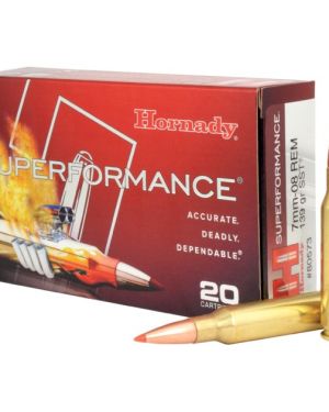 Hornady – 7mm‑08 Rem 139gr. SST Superformance 20rds.