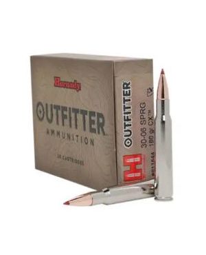 Hornady – 30‑06 SPRG 180gr. CX Outfitter 20rds.