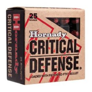 Hornady – 45 Auto 185gr. FTX Critical Defense 20rds.