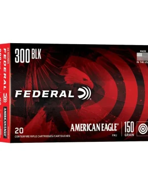 Federal – American Eagle 300 Blackout, 150Gr. FMJ-BT 20rds.