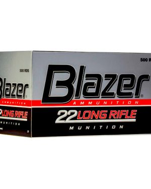 CCI – Blazer .22LR 40gr. Lead Round Nose, 500rds.