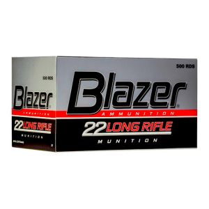 CCI – Blazer .22LR 40gr. Lead Round Nose, 500rds.