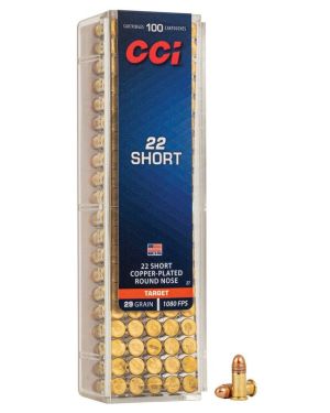 CCI – CPRN 22 Short, 29 Gr. LRN 100rds.