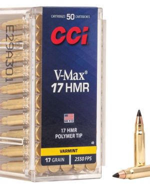 CCI – V-Max 17 HMR 17Gr. V-Max 50rds.