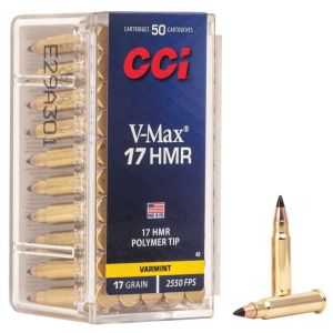 CCI – V-Max 17 HMR 17Gr. V-Max 50rds.