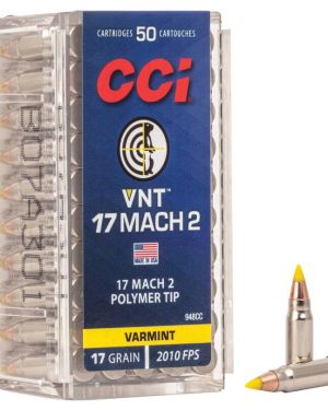 CCI – VNT 17 Mach 2, 17Gr. 50rds.