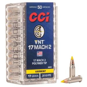 CCI – VNT 17 Mach 2, 17Gr. 50rds.