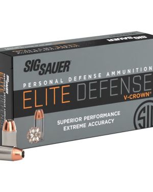 Sig Sauer – 45AUTO 200GR. ELITE V-CROWN JHP 50rds.