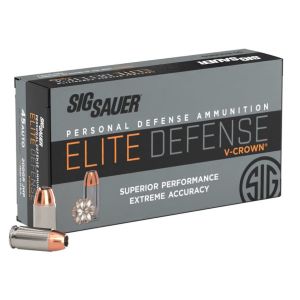 Sig Sauer – 45AUTO 200GR. ELITE V-CROWN JHP 50rds.