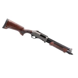 EGE ARMS – RAIDER XII BREAK PUMP, WOOD STOCK, 12Ga. 3″, 14.5″ BBL