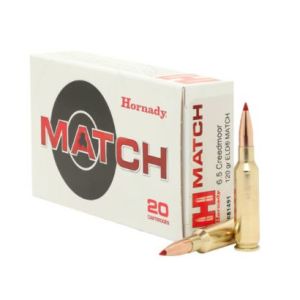 Hornady – 6.5 Creedmoor 120 gr ELD Match 20rds.
