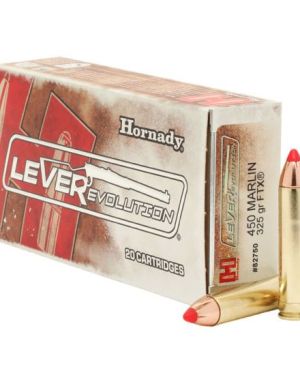 Hornady – 450 Marlin 325 gr FTX LEVERevolution 20rds.