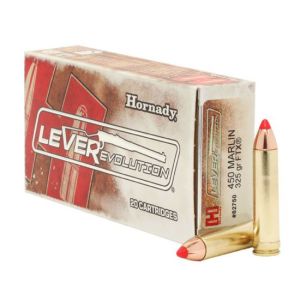 Hornady – 450 Marlin 325 gr FTX LEVERevolution 20rds.