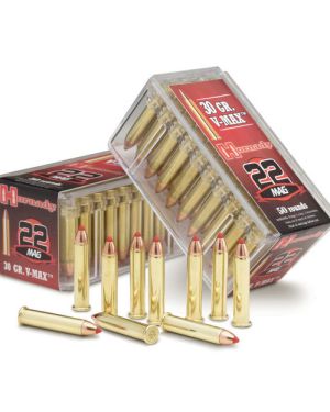 Hornady – 22 WMR 30Gr. V‑MAX Varmint Express Rimfire 50rds.