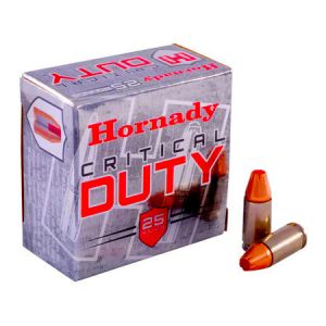 Hornady – 9MM Luger +P 135gr. FlexLock Critical Duty 20rds.