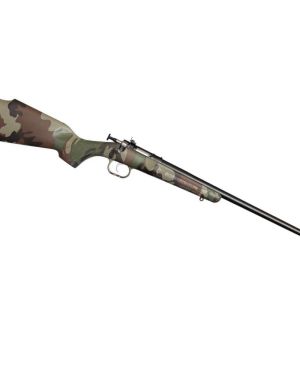 Crickett Rifle – US Woodland Camo Blued .22LR