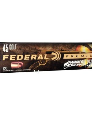 Federal – HammerDown Handgun 45 Colt, 250 Gr. Bonded Hollow Point 20rds.
