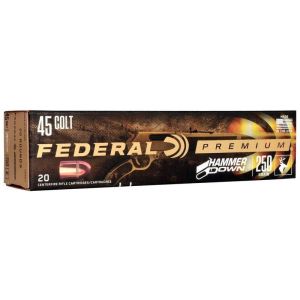 Federal – HammerDown Handgun 45 Colt, 250 Gr. Bonded Hollow Point 20rds.