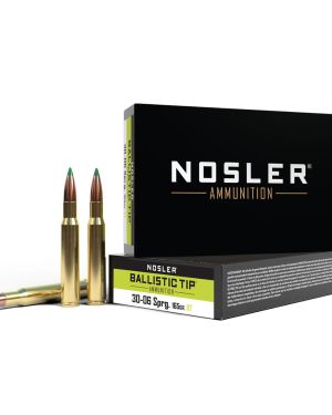 Nosler – 30-06 Springfield 165gr. Ballistic Tip 20rds.