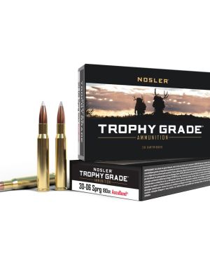Nosler – 30-06 Springfield 180gr. AccuBond Trophy Grade 20rds.
