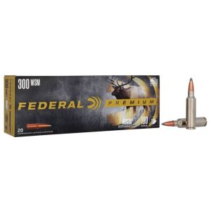 Federal – Premium Nosler Partition, 300 WSM, 180Gr. 20rds.
