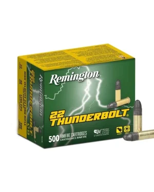 Remington – Thunderbolt 22 LR 40Gr. LRN 500rds.