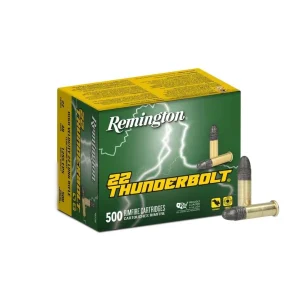 Remington – Thunderbolt 22 LR 40Gr. LRN 500rds.