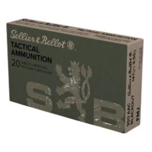 Sellier & Bellot – 300 AAC Blackout 147Gr. FMJ 20rds.