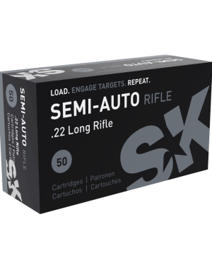SK – Semi-Auto Rifle .22LR 40Gr. LRN 50rds.