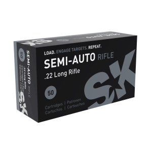 SK – Semi-Auto Rifle .22LR 40Gr. LRN 50rds.