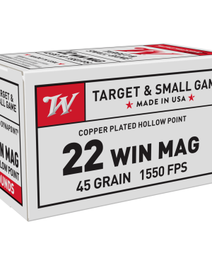 Winchester – White Box .22WMR 45Gr. 50rds.